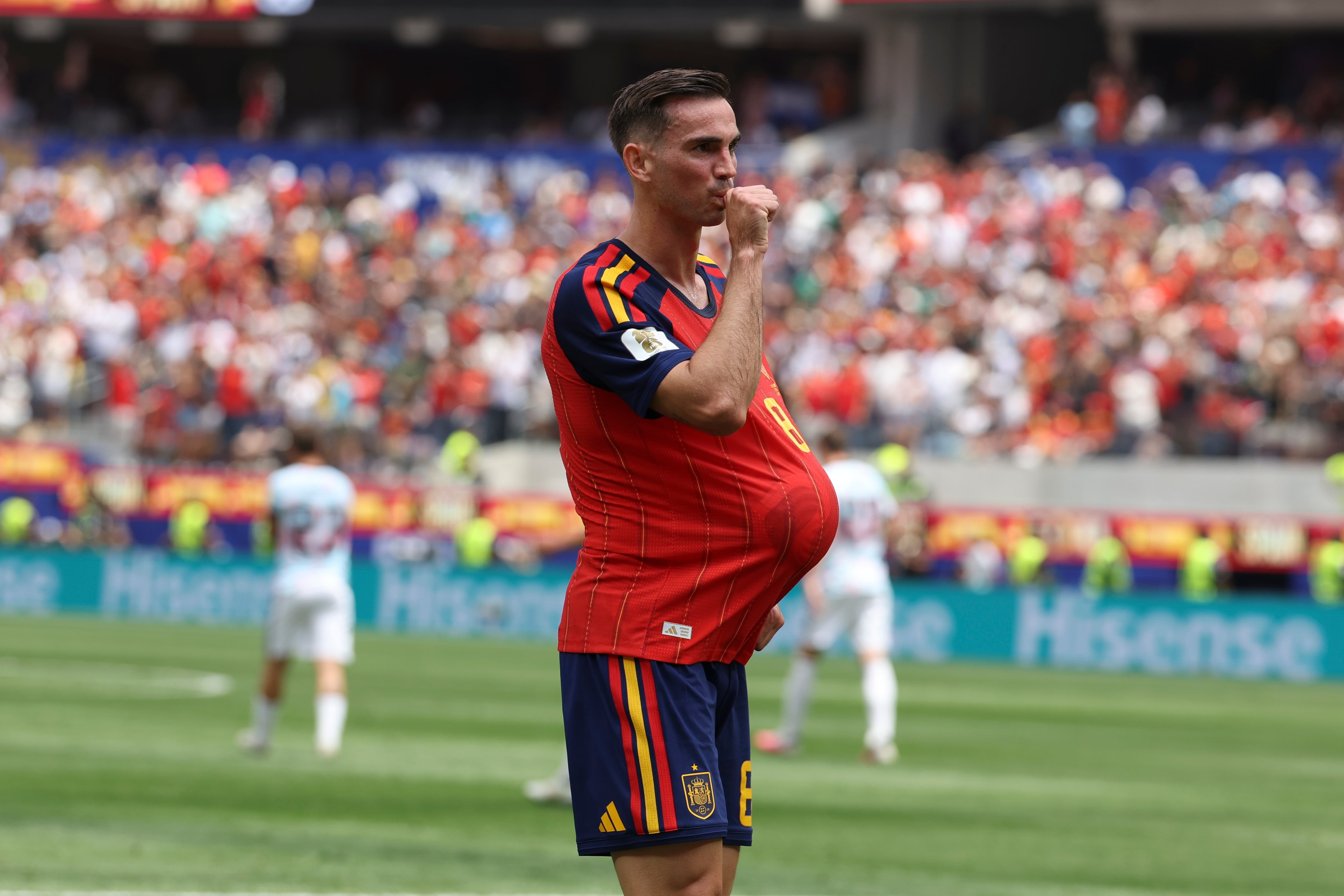 España - Bélgica, el partido de cuartos del Mundial en imágenes