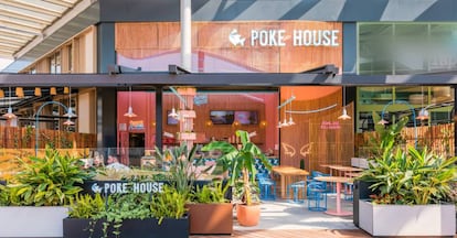 Un restaurante de Poke House en Barcelona