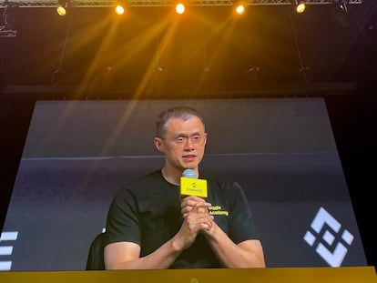 Changpeng Zhao, cofundador de Binance, reaparece en el evento anual de la empresa en Dubái.