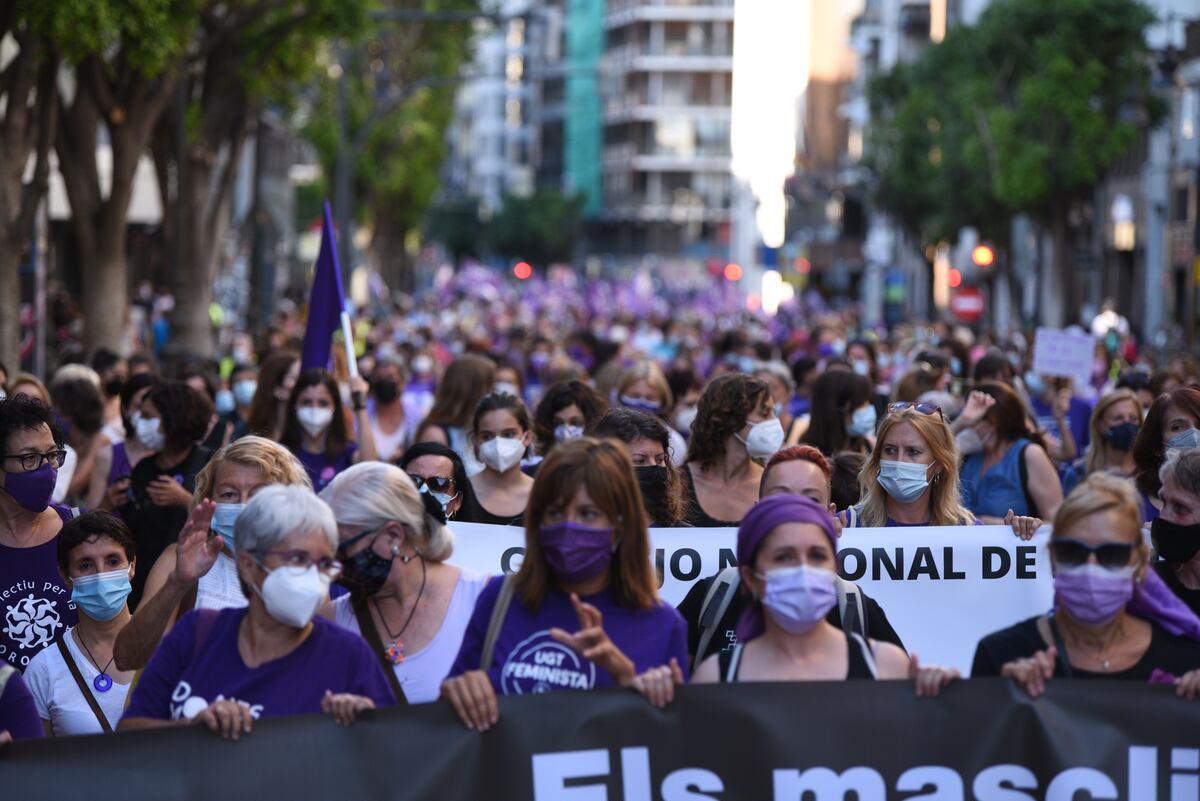 Violencia machista: El feminismo clama en Valencia contra la oleada de ...