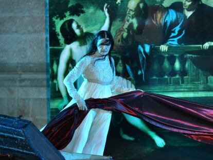 La diva del ballet italiano Carla Fracci en &#039;Artemisia&#039;.
 
 
 