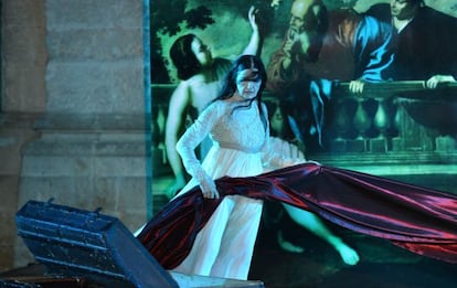 La diva del ballet italiano Carla Fracci en 'Artemisia'.