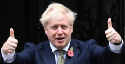 El presidente de Reino Unido, Boris Johnson.