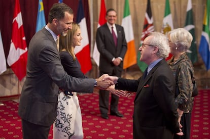 El escritor John Banville, premio Príncipe de Asturias de las Letras 2014.