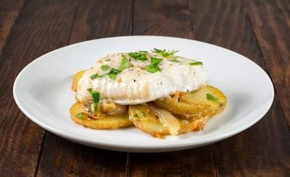 Baked cod