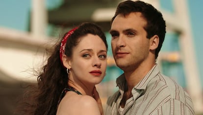 Elena Rivera y Ricardo Gómez, en su despedida de 'Cuéntame' hace cinco años.