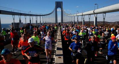 Imagen del maratón de Nueva York.
