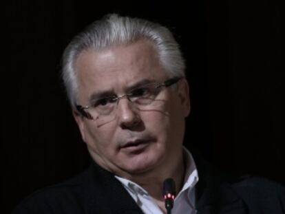 El exmagistrado de la Audiencia Nacional Baltasar Garzón, ayer en Madrid.