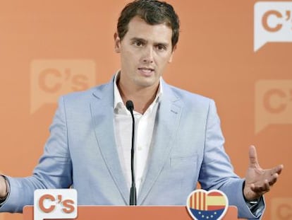 Albert Rivera, en una imagen de archivo.