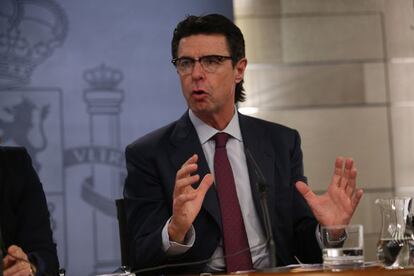 José Manuel Soria, ministro de Industria, Energía y Turismo.