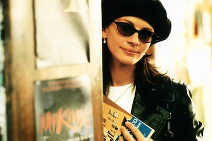 Julia Roberts ya llevaba el 'look' del momento en 'Notting Hill'.