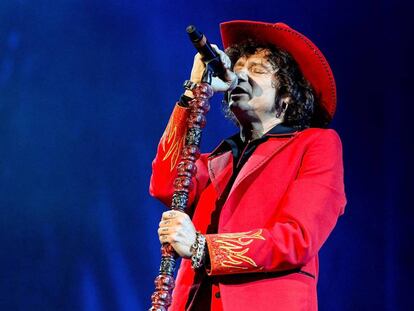 Enrique Bunbury, en el Wirikut Fest de México, en 2012.