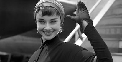 La actriz belga Audrey Hepburn, en 1953.