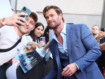 Chris Hemsworth en el estreno de su película 'Tyler Rake: Extraction 2' el 9 de junio de 2023 en Berlín (Alemania).