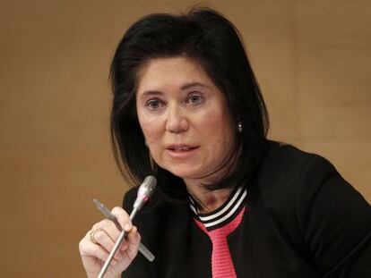 La secretaria general del Tesoro y Politica Financiera, Rosa Sánchez-Yebra.