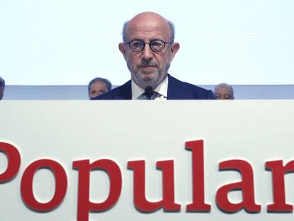 Emilio Saracho, presidente del Banco Popular