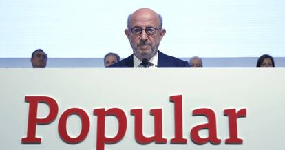 Emilio Saracho, presidente del Banco Popular