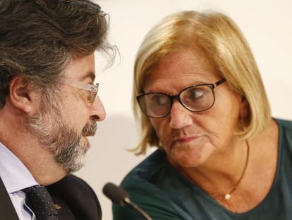 Los críticos de Unió Antoni Castellà y Núria de Gispert.