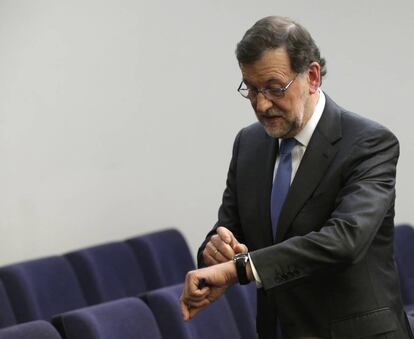 Mariano Rajoy, presidente del Gobierno en funciones.