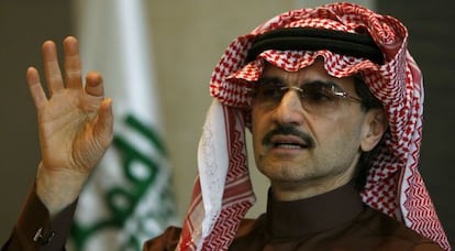 El príncipe saudí Alwaleed bin Talal.