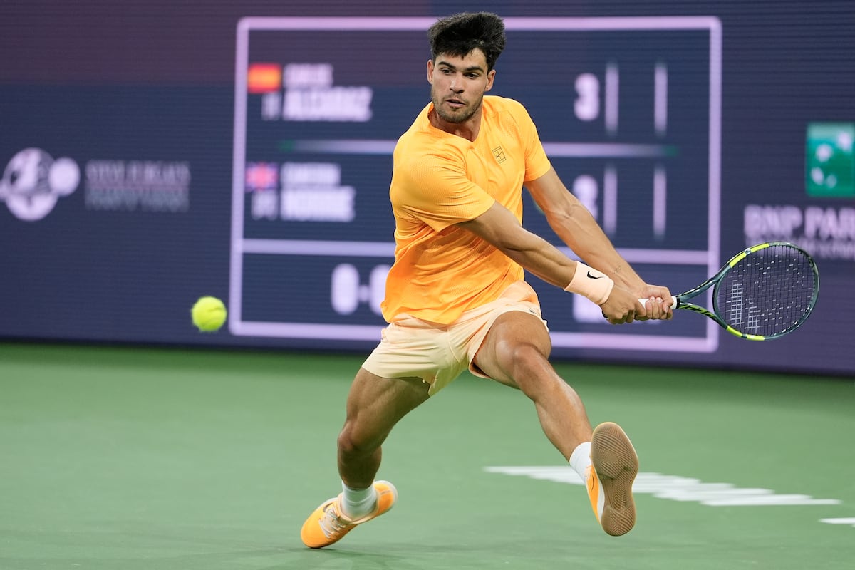 Masters de Indian Wells 2026: Alcaraz vence a Norrie y accede a las semifinales de Indian Wells | Tenis | Deportes
