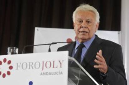 El expresidente del Gobierno Felipe González. EFE/Archivo