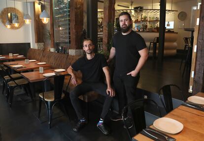 Lalo Zarzero y Pablo Sánchez, propietarios de Barmitón.