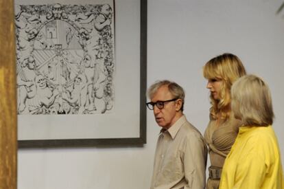 Woody Allen, Lucy Punch y Gemma Jones en Oviedo.