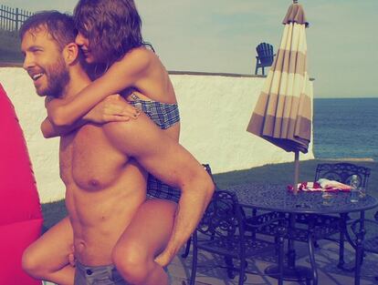 calvin harris taylor swift pareja