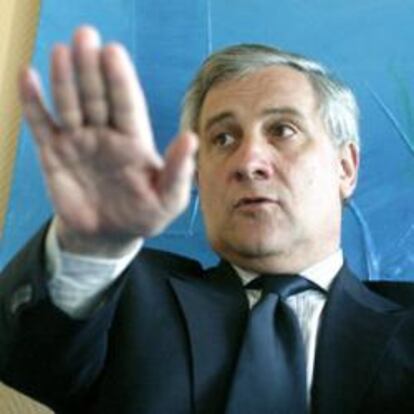 Antonio Tajani, comisario europeo de Industria.