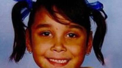 Layla Leisha, con siete años, poco antes de desaparecer en 2014.