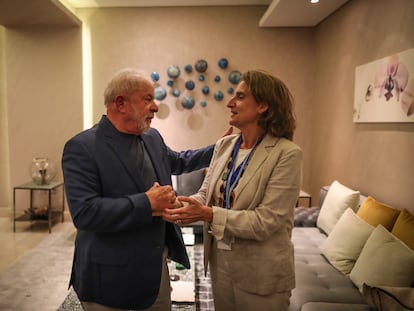 Teresa Ribera se reunió el martes con el presidente electo de Brasil, Lula da Silva, en la cumbre de Sharm el Sheij.