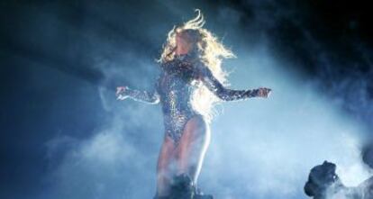 Beyoncé en un dels seus concerts.