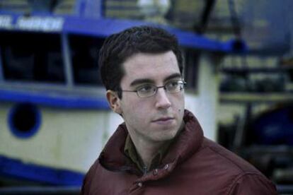 Jonathan Safran Foer, fotografiado en Barcelona en 2002.