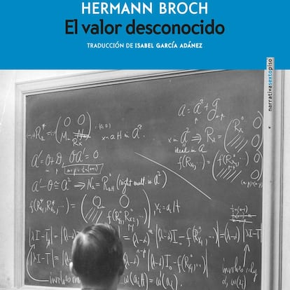 portada 'El valor desconocido' HERMANN BROCH