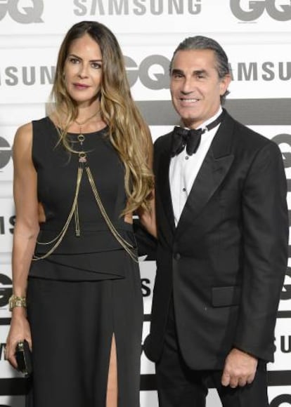 Blanca Ares, junto a su marido Sergio Scariolo