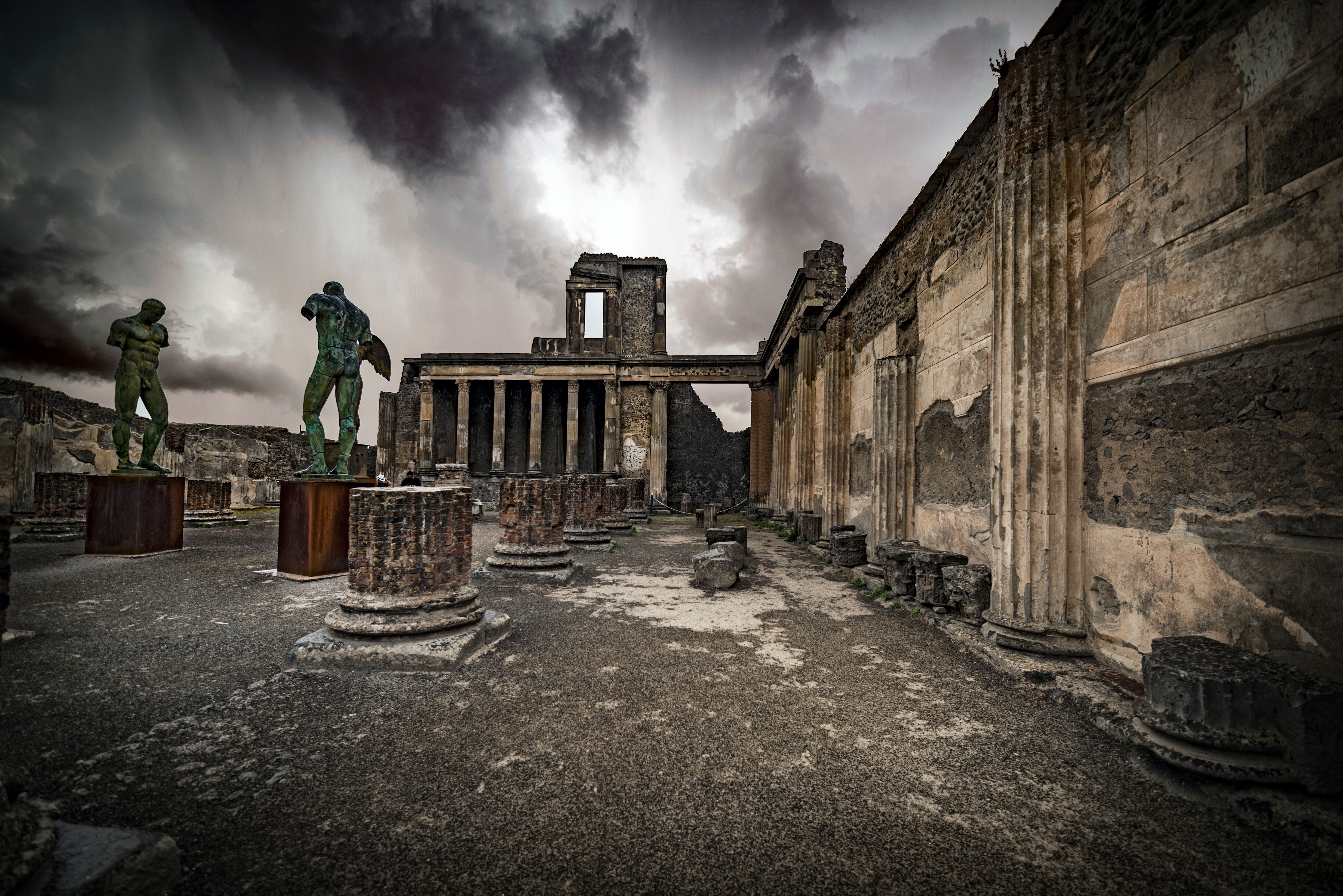 El Parque Arqueológico de Pompeya (Italia).