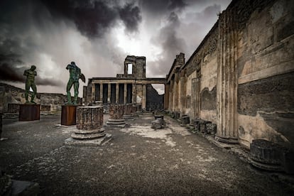 El Parque Arqueológico de Pompeya (Italia).