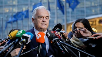 González Pons, en Bruselas en enero de 2024.