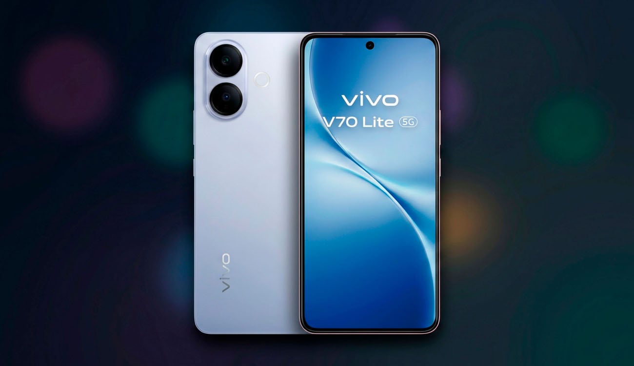 Así es el vivo V70 Lite 5G, un nuevo móvil de buena cámara y gran carga rápida