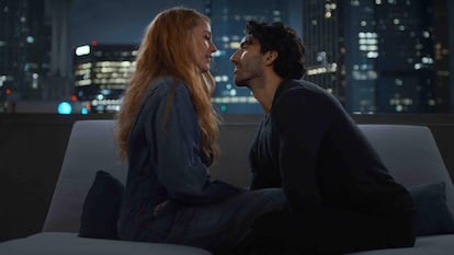 Blake Lively y Justin Baldoni, en la película 'Romper el círculo'.