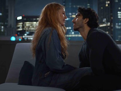 Blake Lively y Justin Baldoni, en la película 'Romper el círculo'.