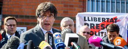 Carles Puigdemont, expresidente de la Generalitat