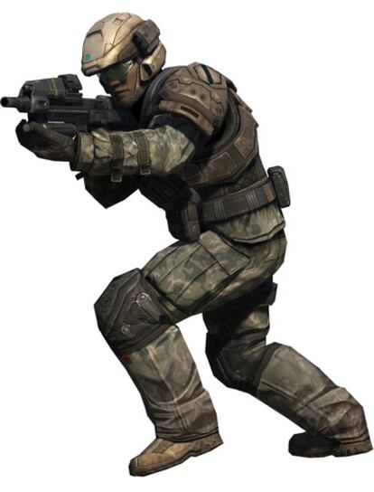Uno de los soldados de la nueva entrega de Halo: Reach.