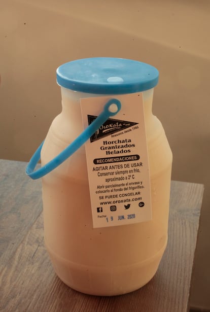 Horchata de Oroxata.