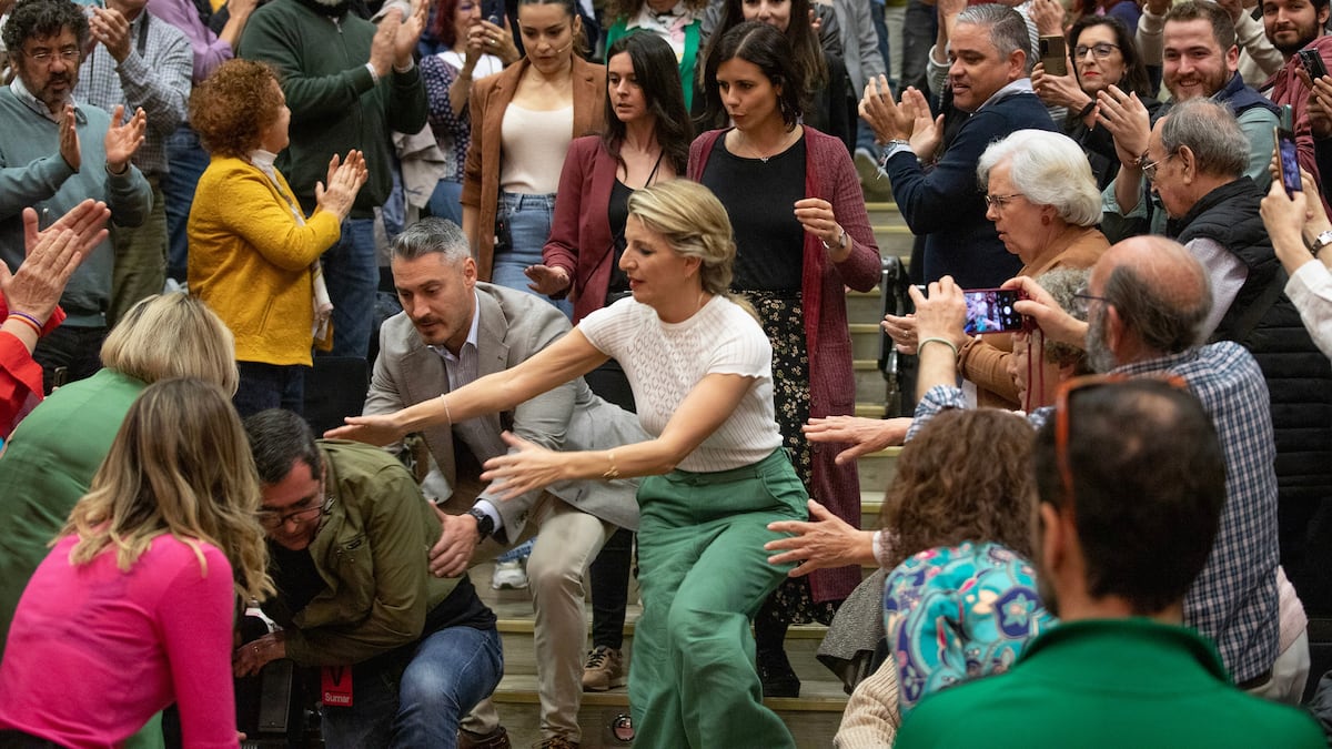 Yolanda Díaz dice que la coalición con Podemos «debe estar a la altura para  poder luchar juntas»