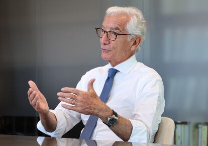 Ronald Cohen during his interview.