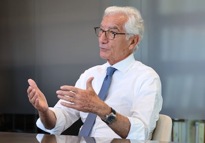 Ronald Cohen, en un momento de la entrevista.