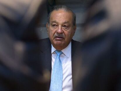 El magnate Carlos Slim.