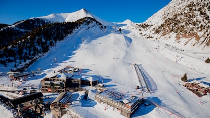 Vista de la estación andorrana de Pal Arinsal, una de las que conforman el nuevo dominio esquiable Grandvalira Resort.